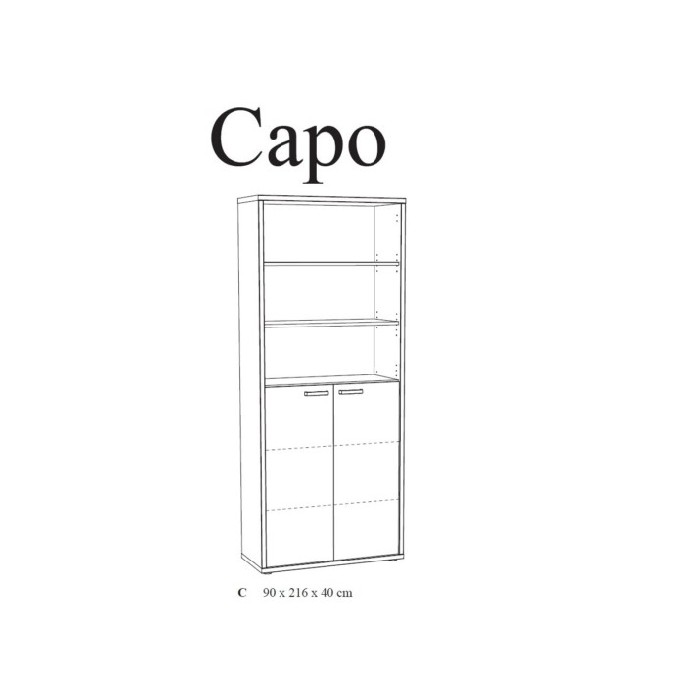 office/bookcases-cabinets/capo-bookcase-2low-doors-blackchestnut