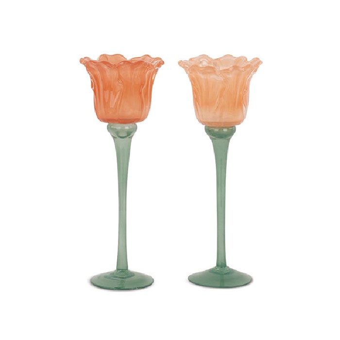 home-decor/candle-holders-lanterns/decorative-peach-tulip-glass-candle-holder-diameter-10cm-x-h275cm-2-assorted