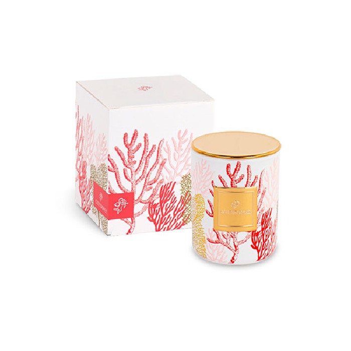 home-decor/candles-home-fragrance/decorative-candle-red-coral-with-saucer-diameter-6cm-x-h8cm