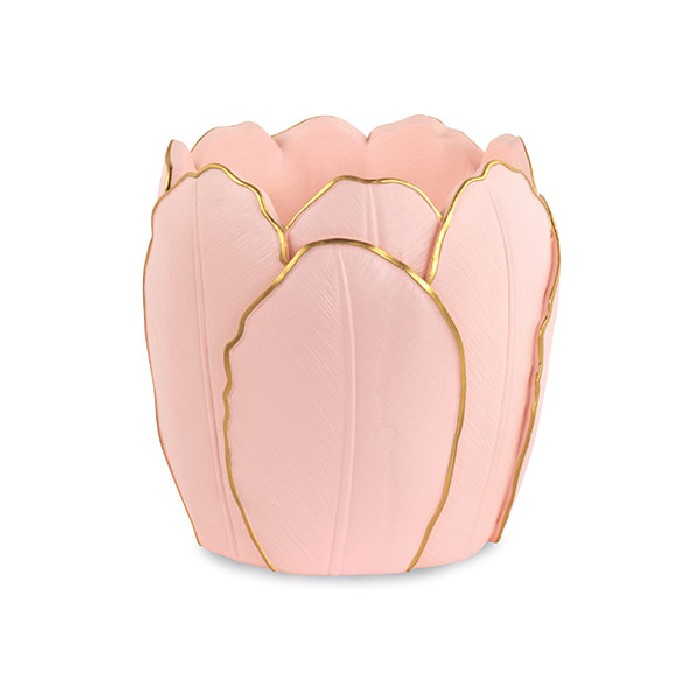 home-decor/candle-holders-lanterns/decorative-cachepot-spring-tulips-pink-diameter-21cm-x-h21cm