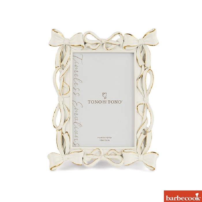 home-decor/frames/decorative-white-and-gold-bow-photo-frame-16cm-x-21cm