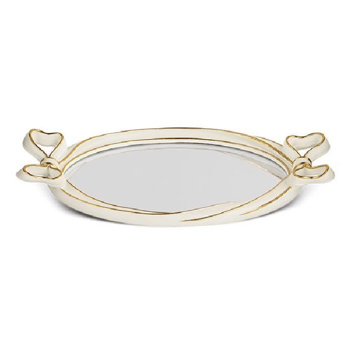 home-decor/decorative-ornaments/decorative-mirror-tray-flakes-white-and-gold-45cm-x-25cm