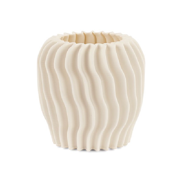 home-decor/vases/decorative-white-3d-wave-vase-diameter-18cm-x-h17cm