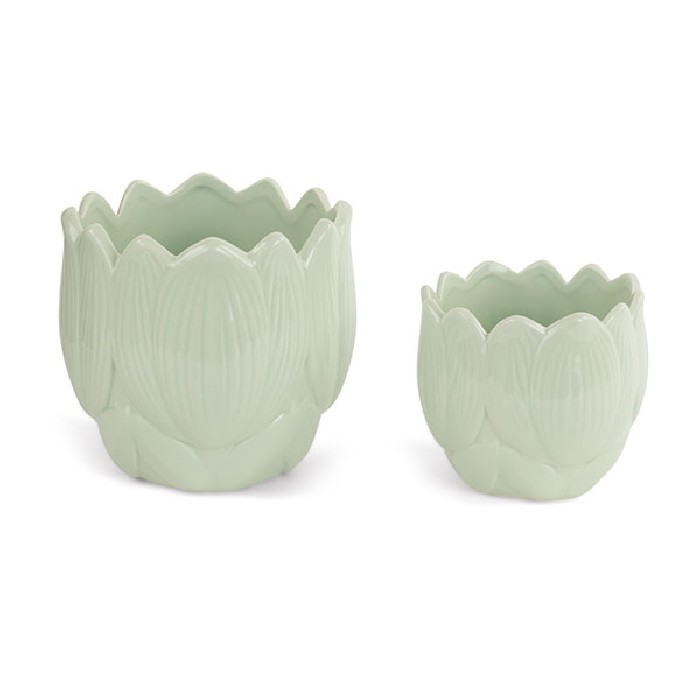 home-decor/indoor-pots-plant-stands/decorative-cachepots-set-of-2-green-diameter-115cm-x-h10cm-diameter-145cm-x-h135cm