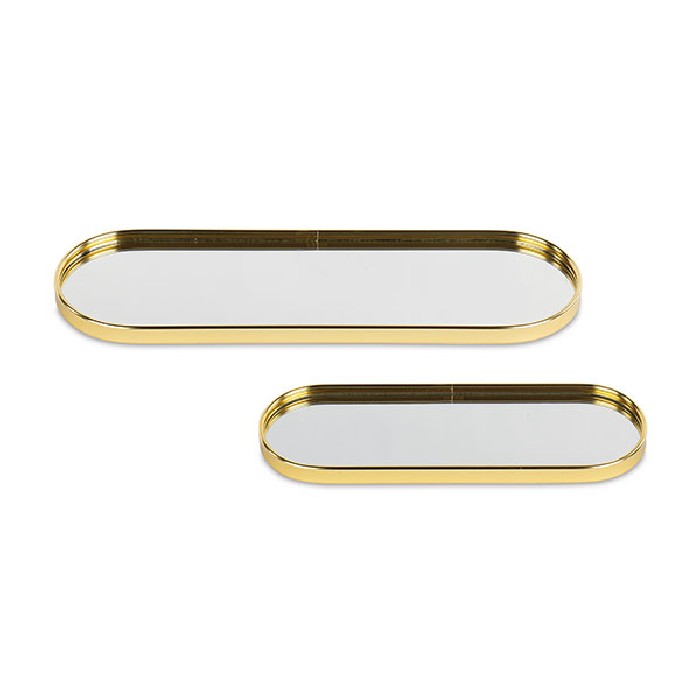home-decor/decorative-ornaments/oval-trays-set-of-2-mirrored-gold-30cm-x-10cm-40cm-x-12cm