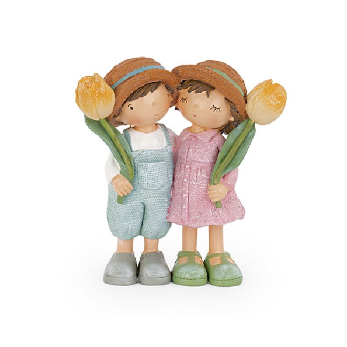 home-decor/decorative-ornaments/couple-of-children-with-tulipa-yellow-height-165cm