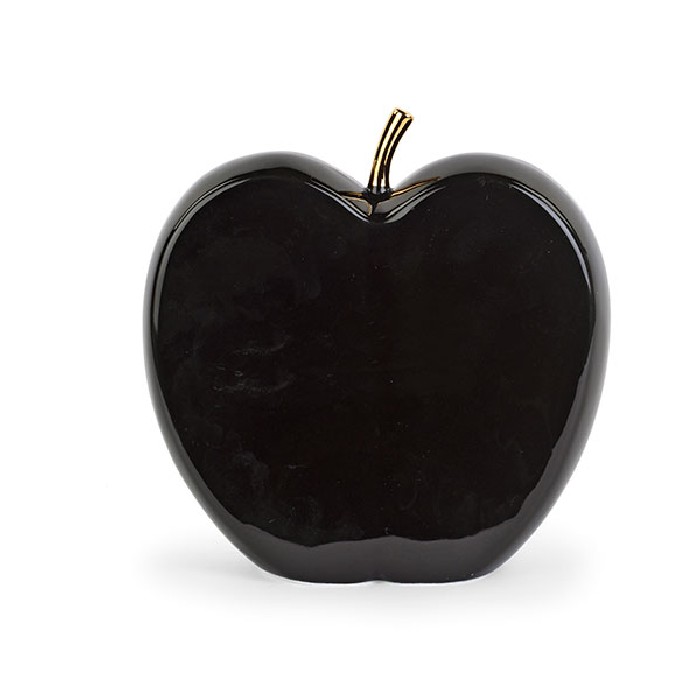 home-decor/decorative-ornaments/black-ceramic-apple-21cm-x-height-21cm