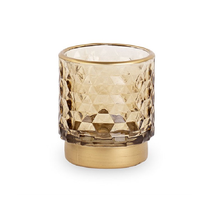 home-decor/candle-holders-lanterns/tealight-glass-door-gold-hexagons-diameter-7cm-x-height-8cm