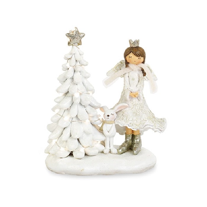 christmas/decorations/xmas-white-princess-with-led-light-–-h19cm