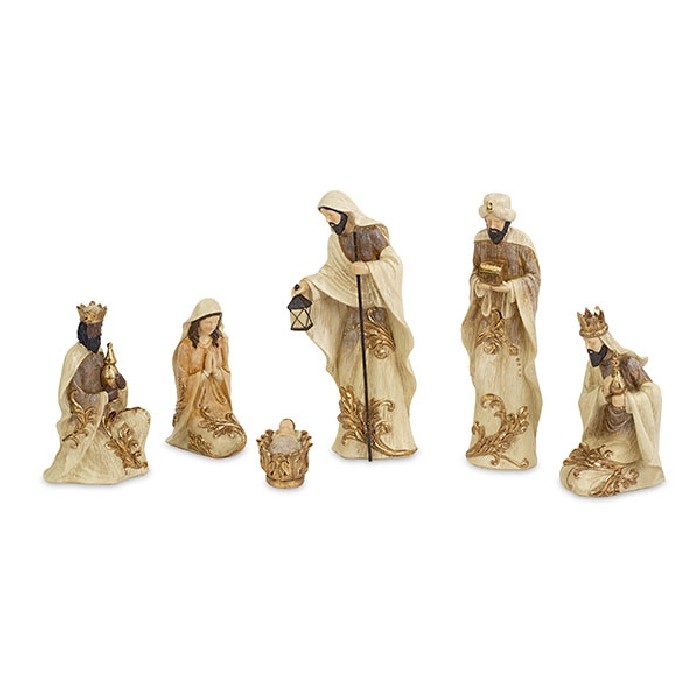 christmas/cribs-villages/xmas-nativity-with-6-ivory-figures-–-h15–25cm