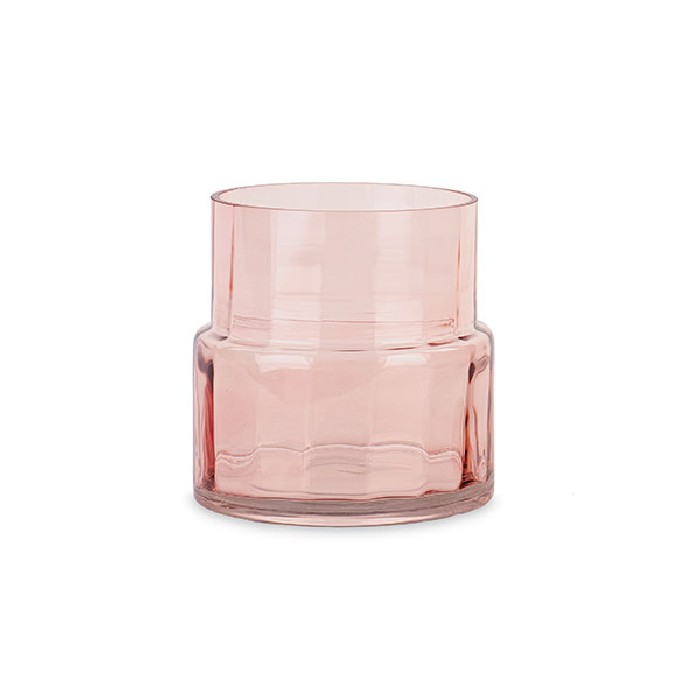 home-decor/vases/pink-glass-striped-vase-diameter-16cm-x-height-16cm