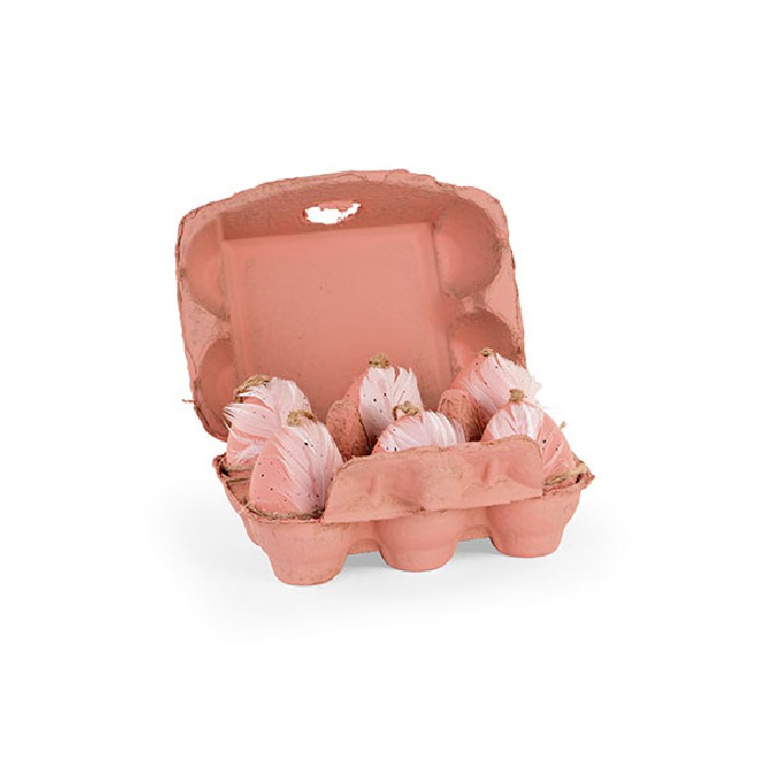 home-decor/decorative-ornaments/box-of-6-pink-eggs-with-feather-h6cm