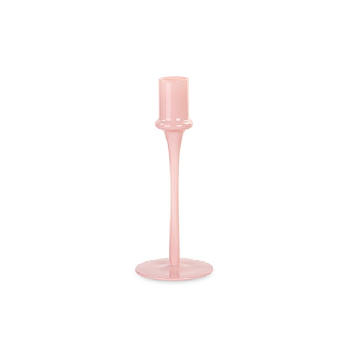 home-decor/candle-holders-lanterns/pink-glass-candle-holder-height-19cm