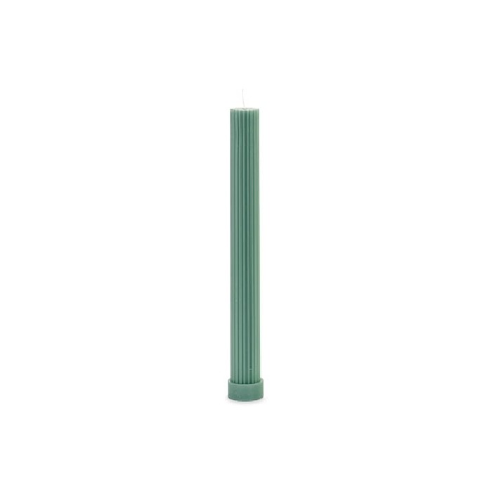 christmas/decorations/xmas-green-column-candles-–-set-of-2-h27cm