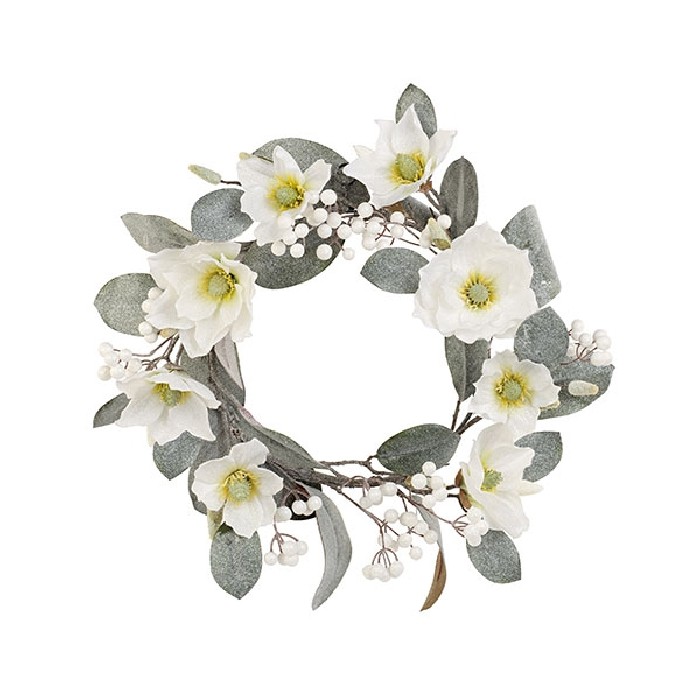 christmas/tinsel-garlands/xmas-crown-with-white-magnolias-–-d70cm
