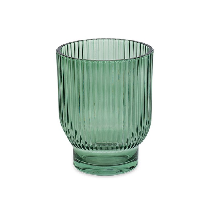 home-decor/candle-holders-lanterns/green-glass-tealight-holder-diameter-10cm-x-h12-5cm