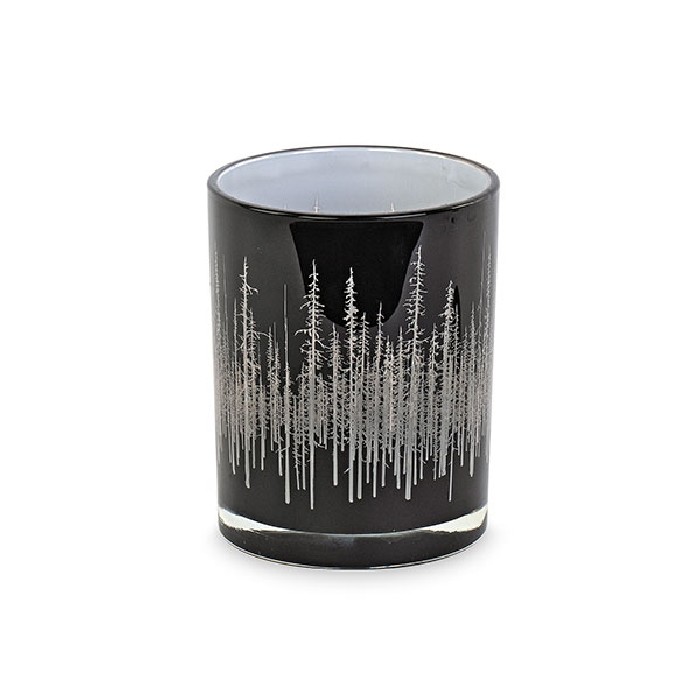 christmas/decorations/xmas-black-candle-holder-with-forest-–-d10cm-x-h125cm