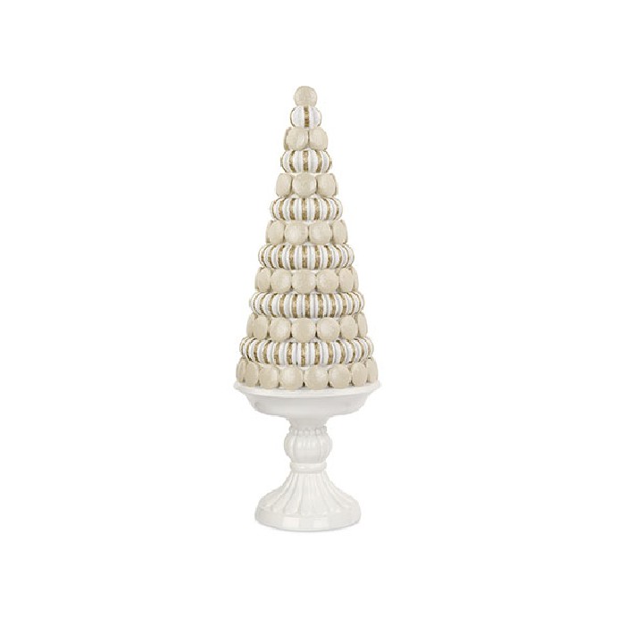 home-decor/decorative-ornaments/macarons-cone-whitegold-d19cm-x-h55cm