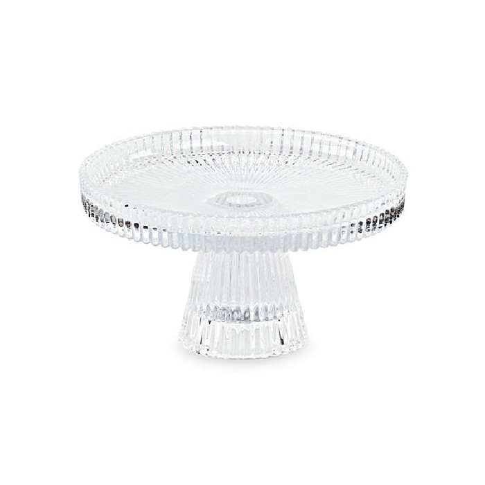 tableware/serveware/glass-stand-striped-d15cm-x-h8cm