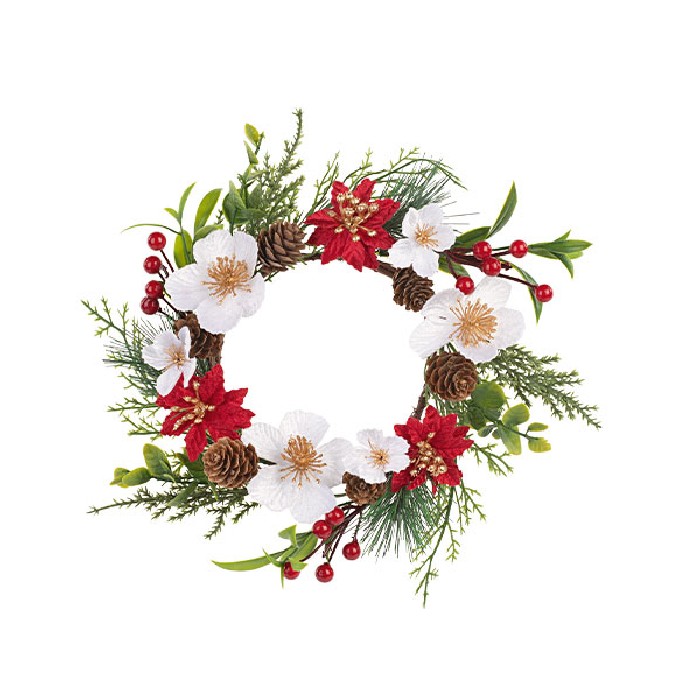 christmas/wreaths/christmas-star-wreath-with-hellebore-diameter-24cm