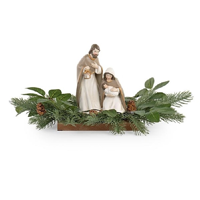 christmas/cribs-villages/xmas-nativity-with-pine-tree-–-d35cm-x-h16cm