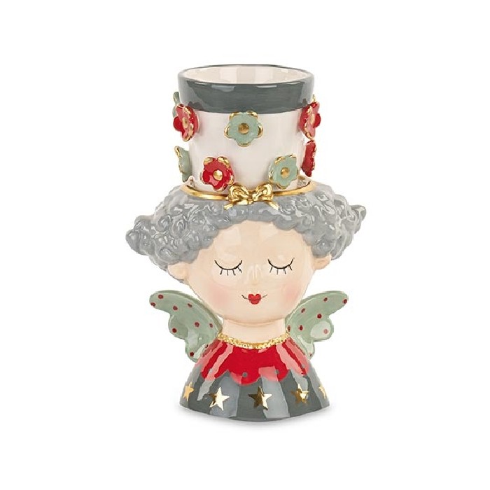 christmas/decorations/xmas-angel-vase-with-flower-arrangement-–-h22cm