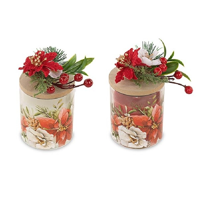 christmas/decorations/xmas-red-and-white-candle-–-d7cm-x-h8cm