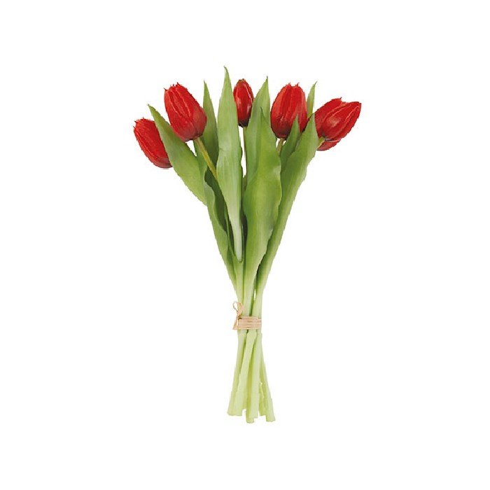 home-decor/artificial-plants-flowers/decorative-bunch-with-7-red-tulips-h30cm
