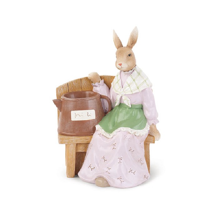 home-decor/decorative-ornaments/lilac-sitting-bunny-h19cm