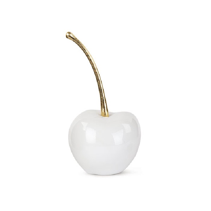 home-decor/decorative-ornaments/whitegold-polyresin-apple-d15cm-x-h30cm