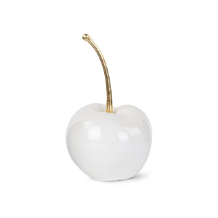 home-decor/decorative-ornaments/whitegold-polyresin-apple-d20cm-x-h35cm