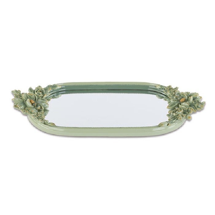 home-decor/decorative-ornaments/decorative-mirror-vase-green-flowers-and-gold-425cm-x-24cm