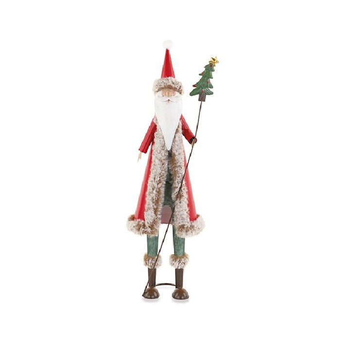christmas/decorations/xmas-father-christmas-metal-figurine-–-red-and-green-h53cm