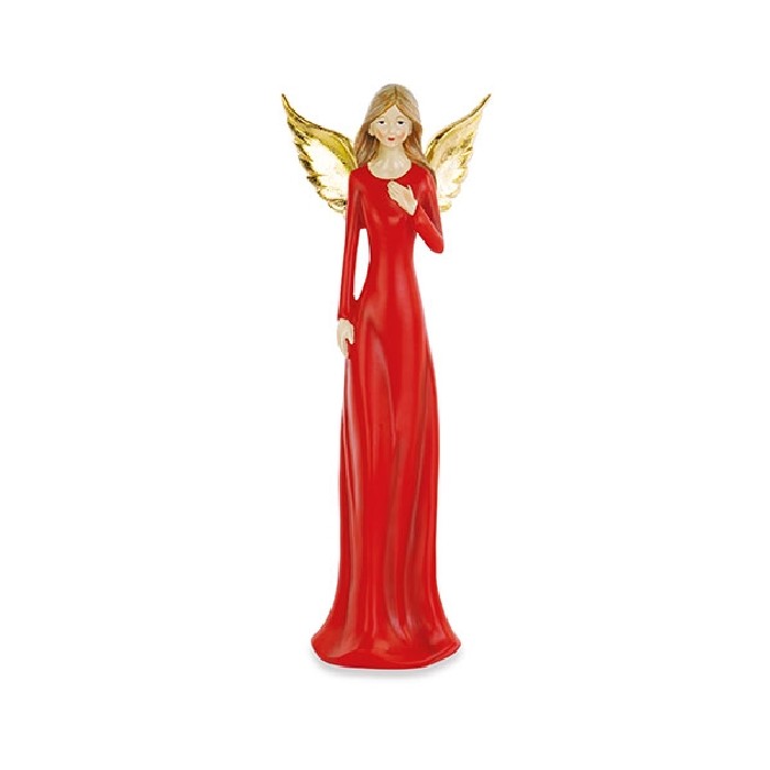 christmas/decorations/xmas-red-and-gold-polyresin-angel-–-h30cm