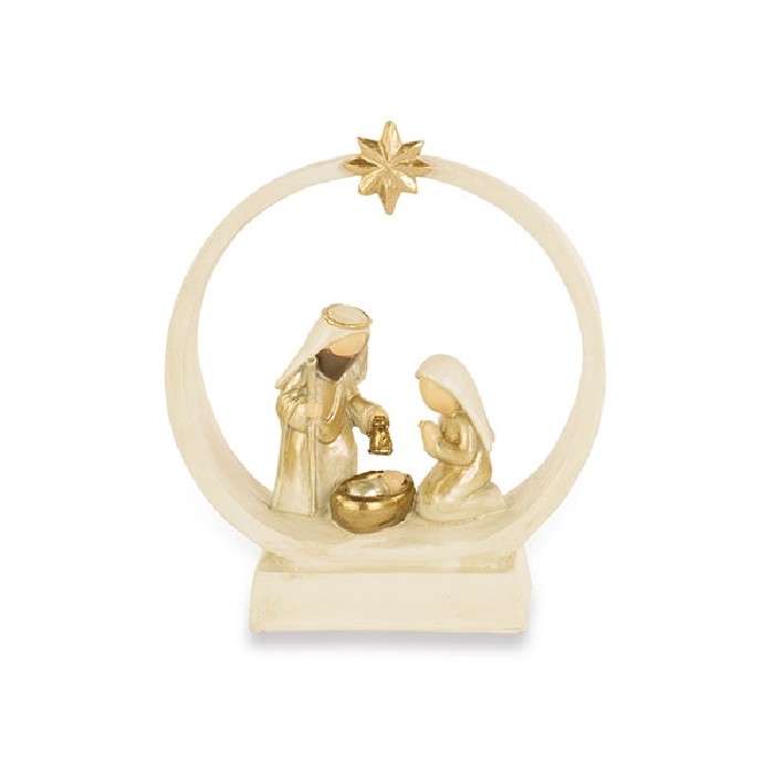 christmas/cribs-villages/xmas-ivory-and-gold-nativity-with-circle-–-h115cm