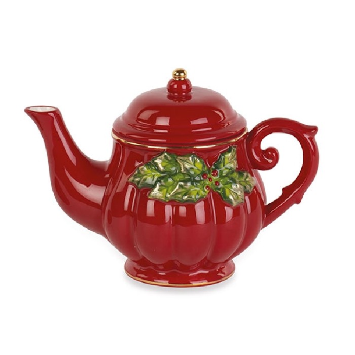 christmas/table-setups/xmas-tea-time-teapot-candle-with-box-–-h13cm