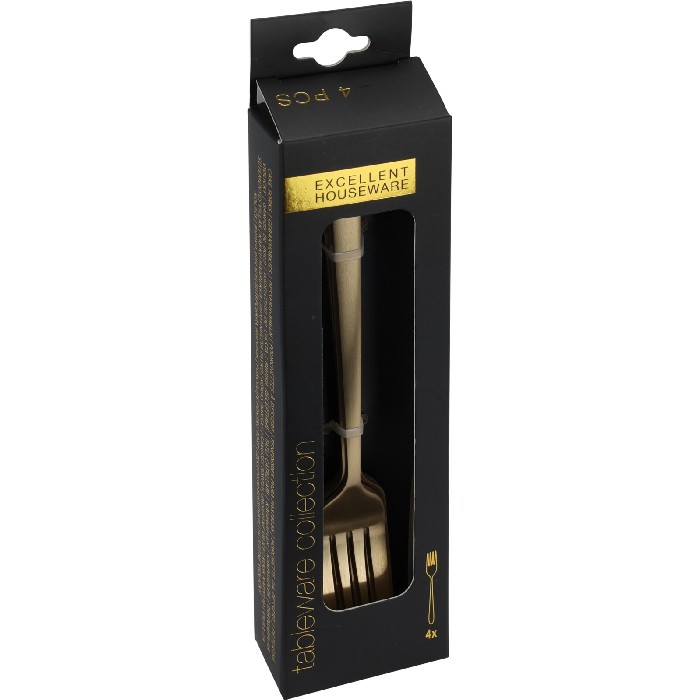 tableware/cutlery/excellent-houseware-set-of-4-cake-fork-stainless-steel
