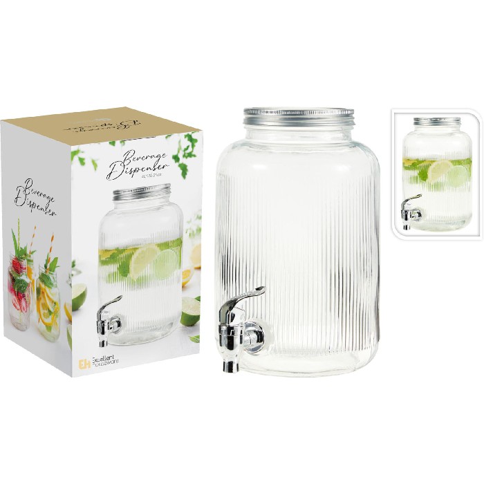 tableware/carafes-jugs-bottles/beverage-dispenser-with-tap-4l