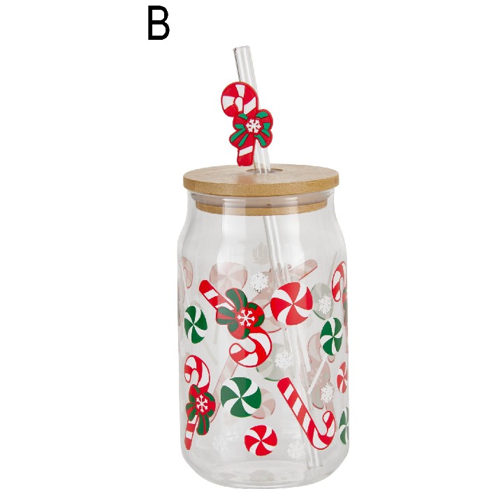 christmas/table-setups/drinking-glass-with-straw-4-assorted