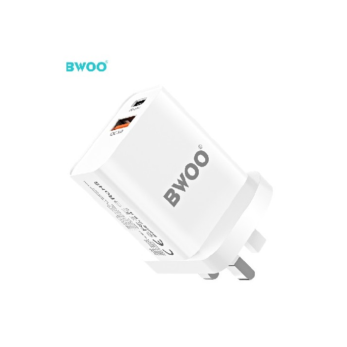 electronics/chargers-power-bank/bwoo-pdqc-20w-uk-plug-fast-charging-wall-charger