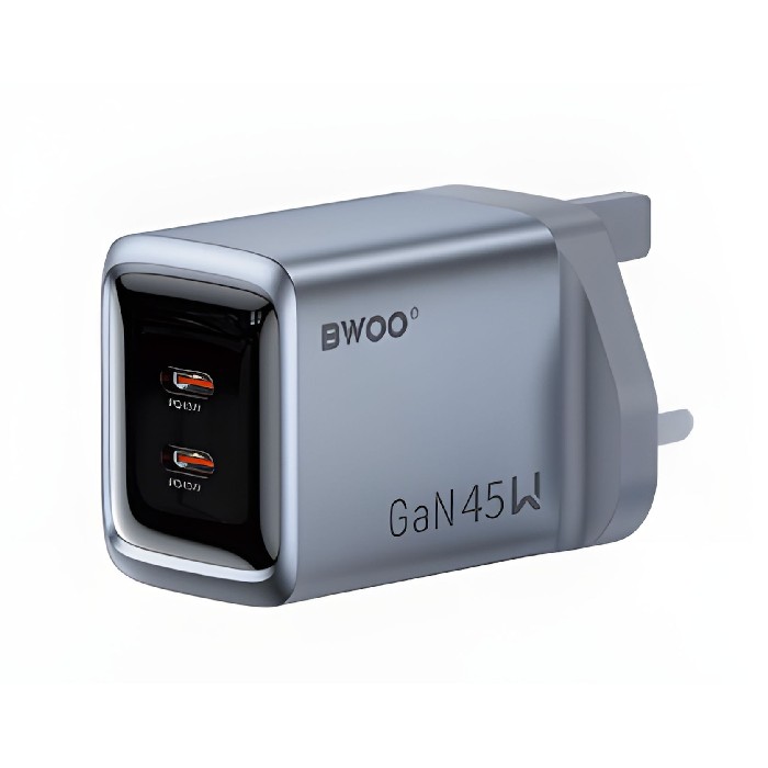 electronics/chargers-power-bank/bwoo-gan-45w-charger-with-2-usb-c-ports