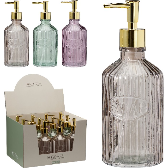 bathrooms/sink-accessories/glass-soap-dispenser-450ml-3-assorted