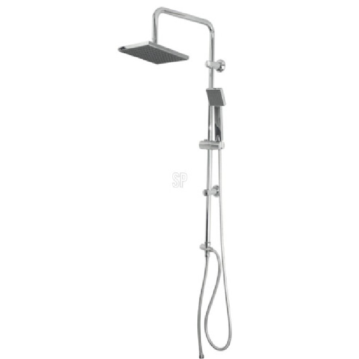 bathrooms/shower-curtains-rails-accessories/shower-column-set-chrome