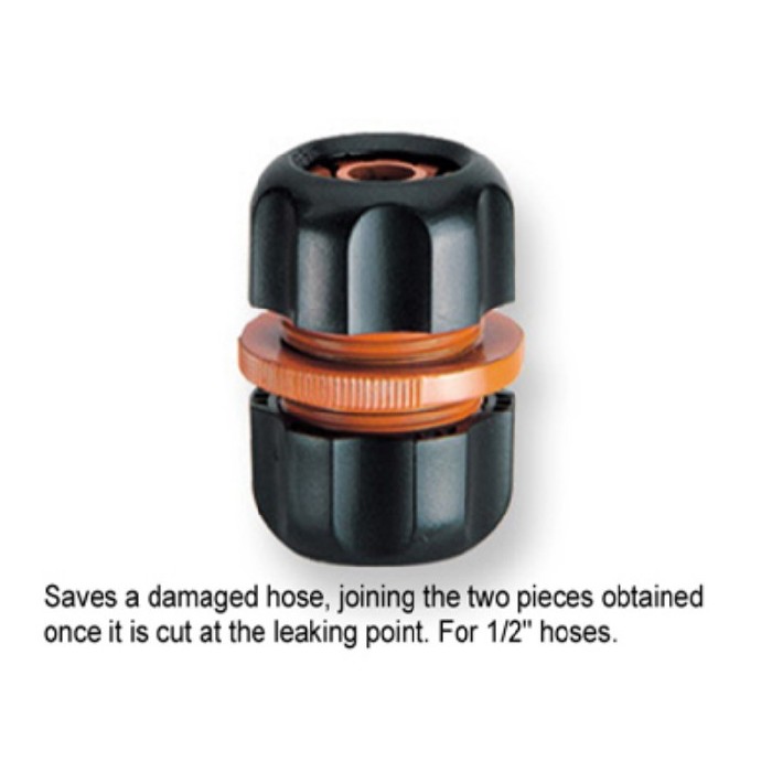 gardening/watering-irrigation/claber-hose-mender-black-12-inch