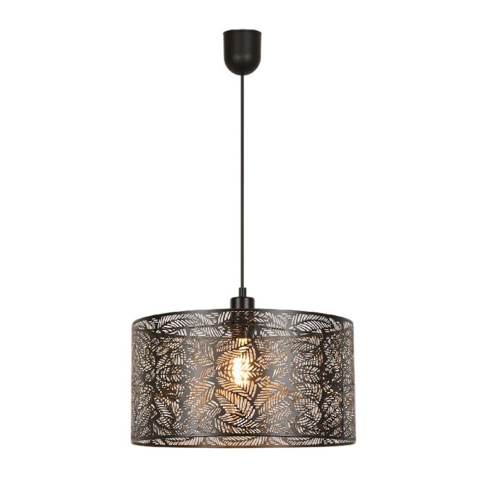 lighting/chandelier-pendant-lighting/corep-nora-pendant-1xe27-metal-matt-black