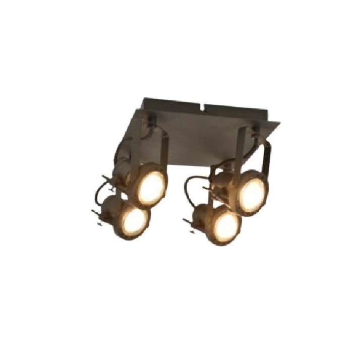 lighting/spotlights-recessed-lighting/ceiling-light-with-square-metal-base-black-23cm-x-18cm
