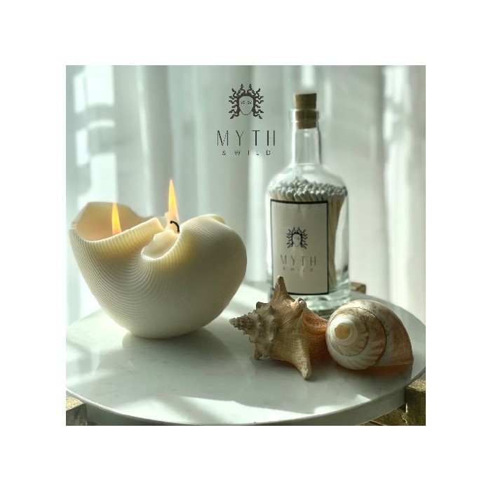 home-decor/candles-home-fragrance/myth-and-wild-conch-sculptural-pillar