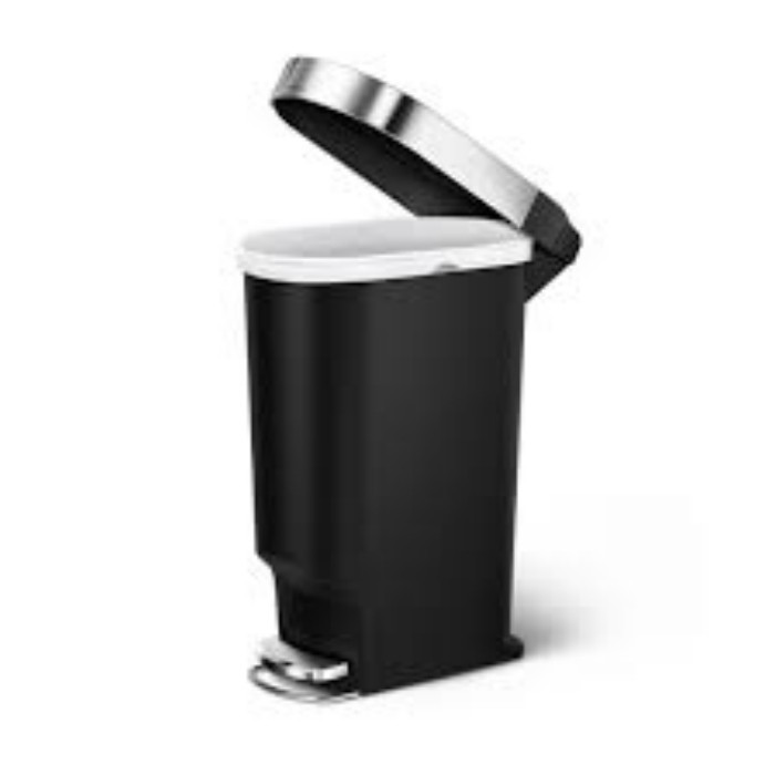 household-goods/bins-liners/steel-trim-slim-pedal-bin-40l-black