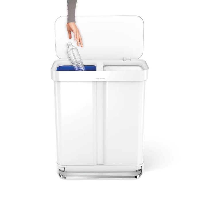 household-goods/bins-liners/simplehuman-recycler-58l-pedal-bin-white