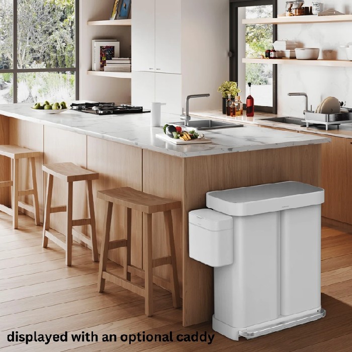 household-goods/bins-liners/simplehuman-recycler-58l-pedal-bin-white